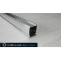 Anodized Silver Aluminium Braketing Curtain Track for Honeycomb Shade